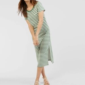 Outerknown Stripped Tee Dress